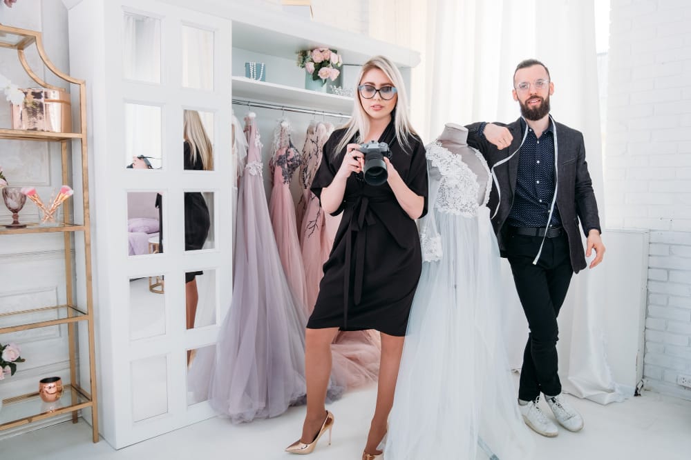 Wedding vendors collaborating
