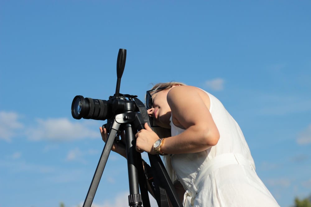 Photographer shooting wedding