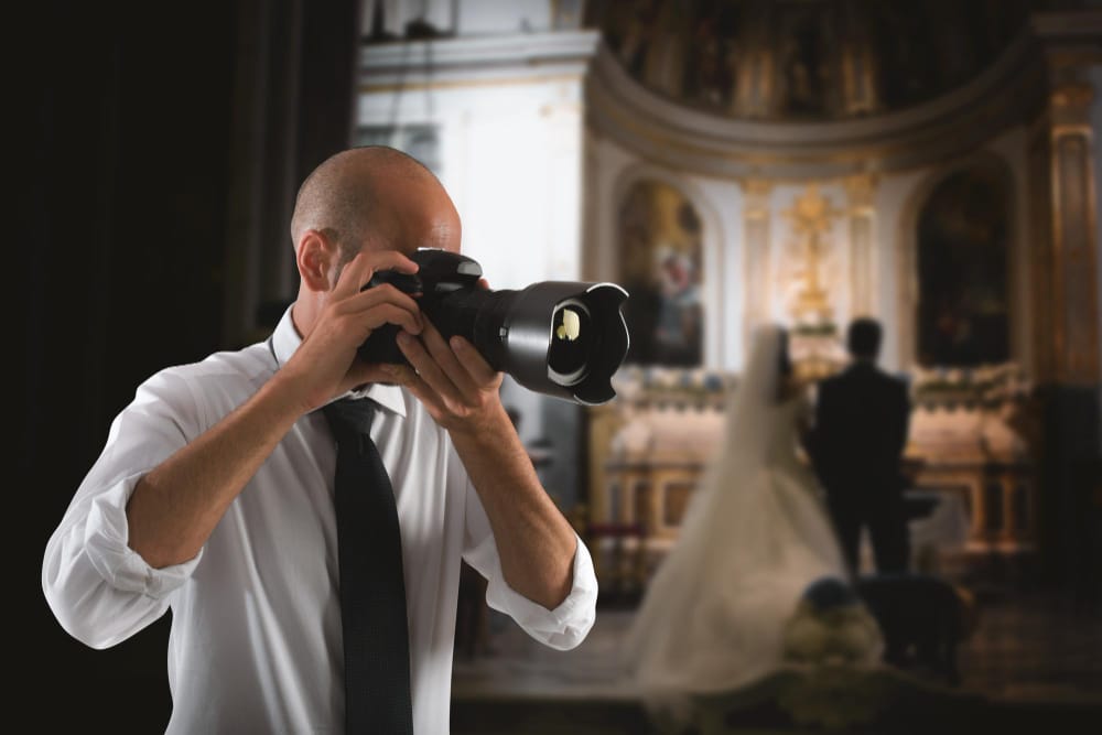 Wedding photographer services